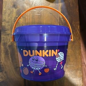 Dunkin Donuts Halloween Bucket
